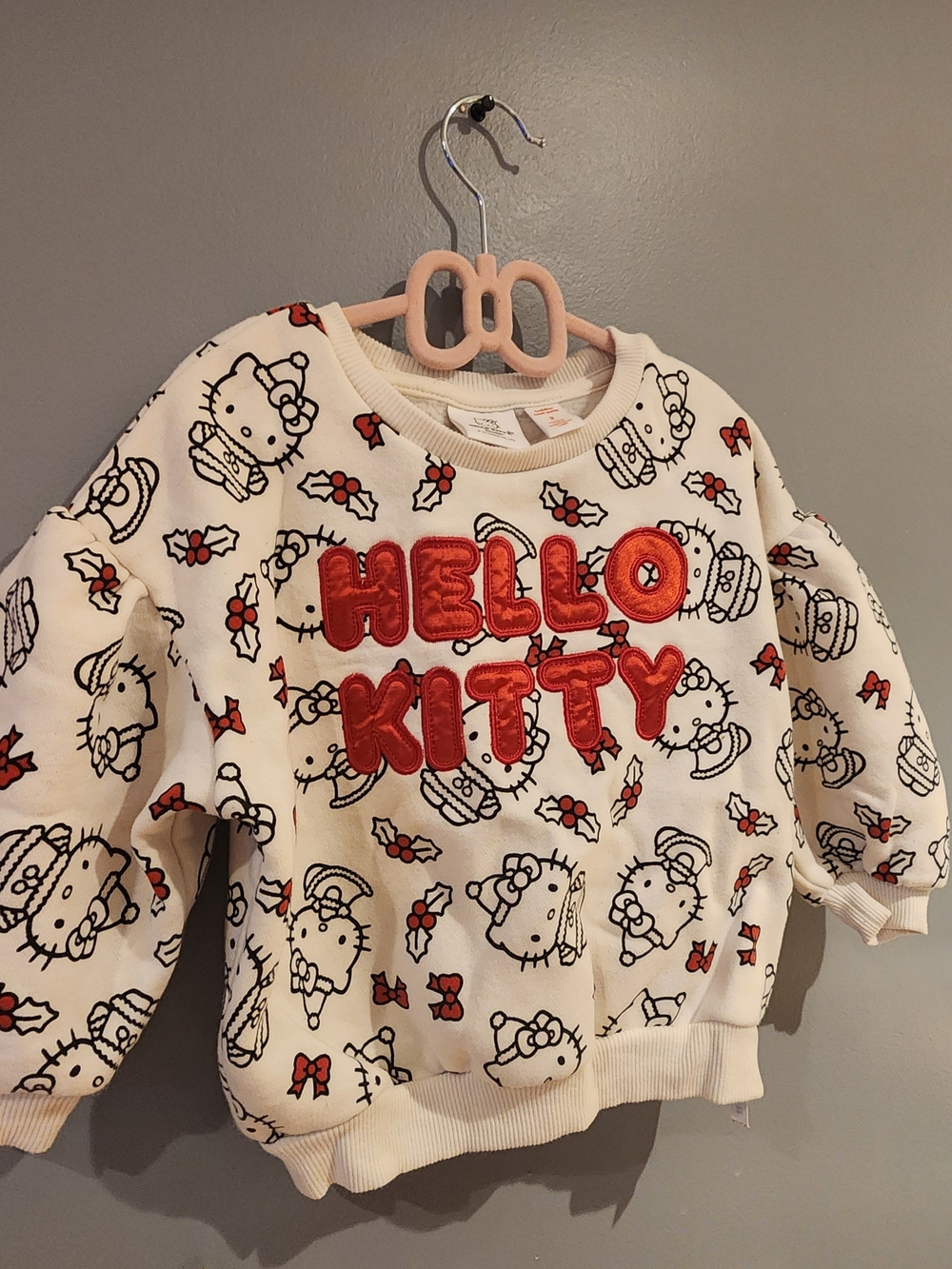 2T 🎄Joe Fresh Hello Kitty Christmas Sweater